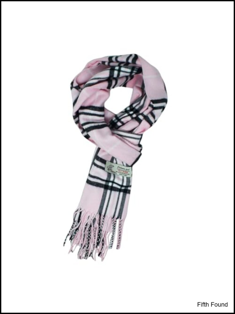 Unisex Tartan Plaid Winter Scarf Soft Cashmere Feel 72x12